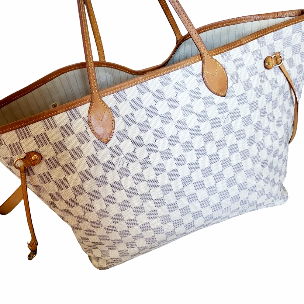 Louis Vuitton GM Neverfull Damier Azur Canvas